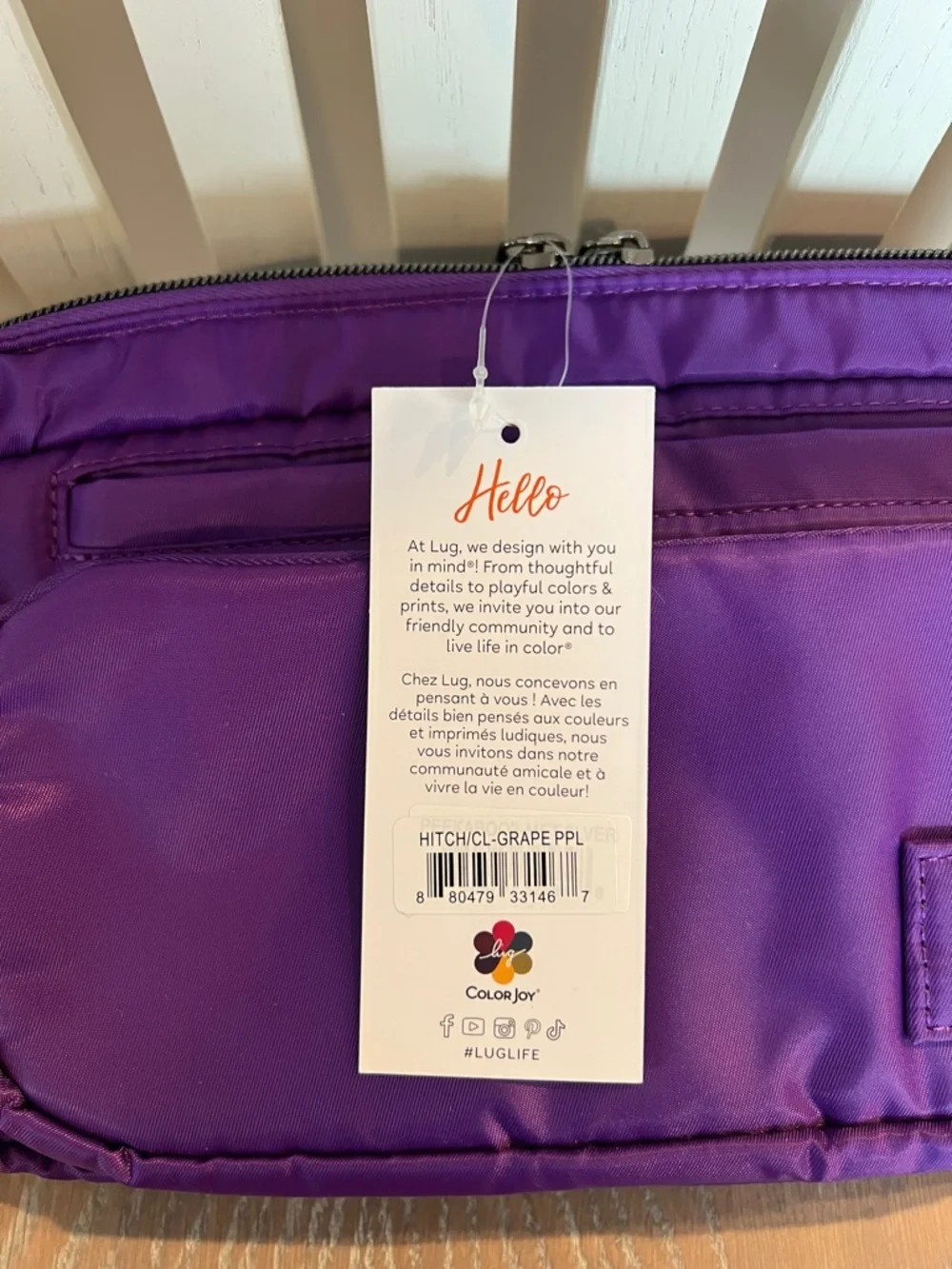 Lug HITCH Grape Purple - Picture 9 of 11